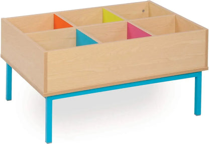 Monarch 6 Bay Kinderbox with Legs-Monarch 6 Bay Kinderbox with Legs