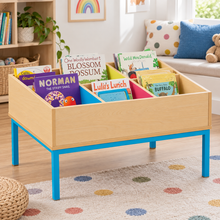 Monarch 6 Bay Kinderbox with Legs in a bright early years classroom – view 1