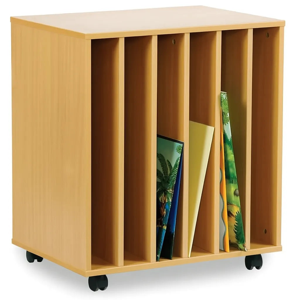 Monarch 6 Slot Big Book Mobile Holder-Monarch 6 Slot Big Book Mobile Holder
