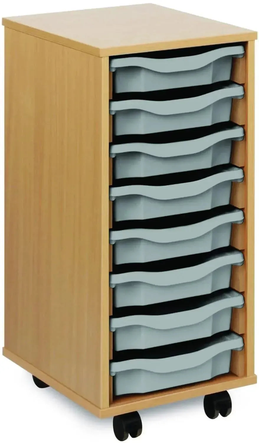 Monarch 8 Shallow Tray Unit,classroom tray storage,shallow tray storage ...