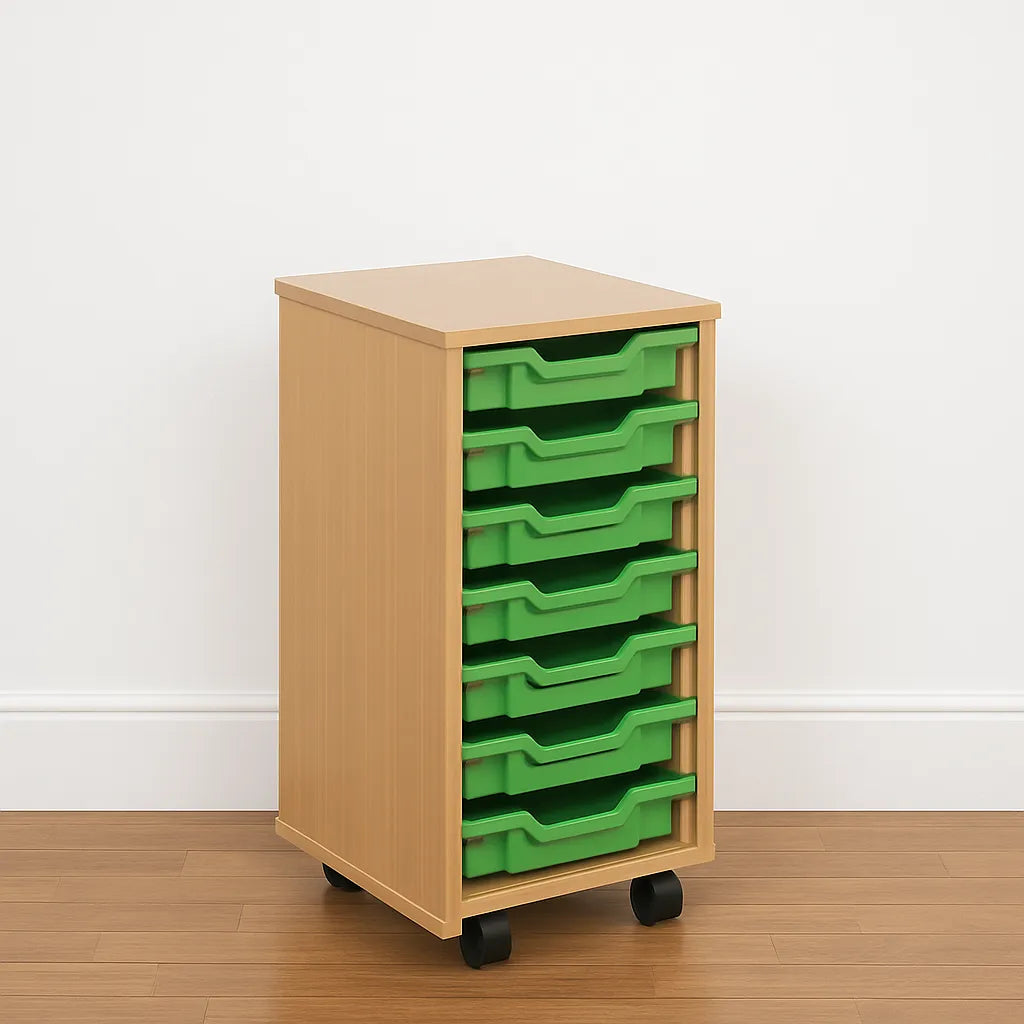Monarch 8 Single Tray Classroom Storage Unit-Monarch 8 Single Tray Classroom Storage Unit