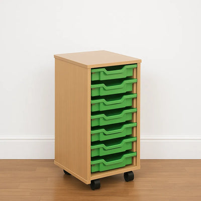 Monarch 8 Single Tray Classroom Storage Unit-Monarch 8 Single Tray Classroom Storage Unit
