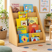 Monarch Library Unit With 5 Tiered Fixed Shelves in a bright early years classroom