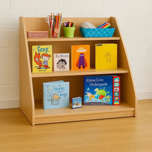 Monarch Library Unit With 3 Fixed Straight Shelves-Monarch Library Unit With 3 Fixed Straight Shelves