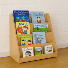 Monarch Library Unit With 4 Tiered Fixed Shelves-Monarch Library Unit With 4 Tiered Fixed Shelves