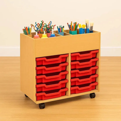 Monarch Mobile Artbox Library Book Storage Unit-Monarch Mobile Artbox Library Book Storage Unit