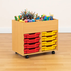 Monarch Mobile Artbox Library Book Storage Unit-Monarch Mobile Artbox Library Book Storage Unit