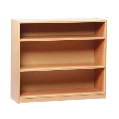 Monarch open bookcase with 2 adjustable shelves-Monarch open bookcase with 2 adjustable shelves