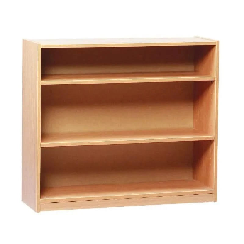 Monarch open bookcase with 2 adjustable shelves-Monarch open bookcase with 2 adjustable shelves