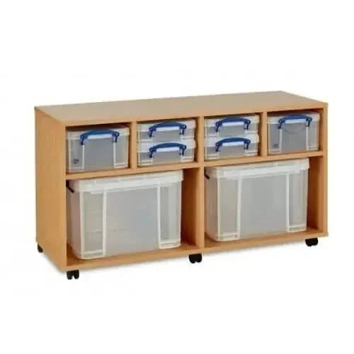 Monarch Really Useful 4 X 4L, 2 X 9L AND 2 X 35L Storage Unit-Monarch Really Useful 4 X 4L, 2 X 9L AND 2 X 35L Storage Unit