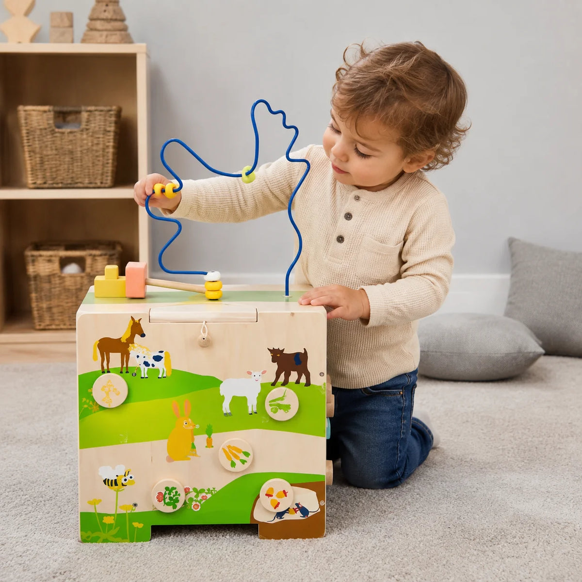 Motor Activity Cube Country Life-Motor Activity Cube Country Life