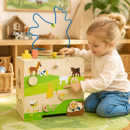 Motor Activity Cube Country Life-Motor Activity Cube Country Life