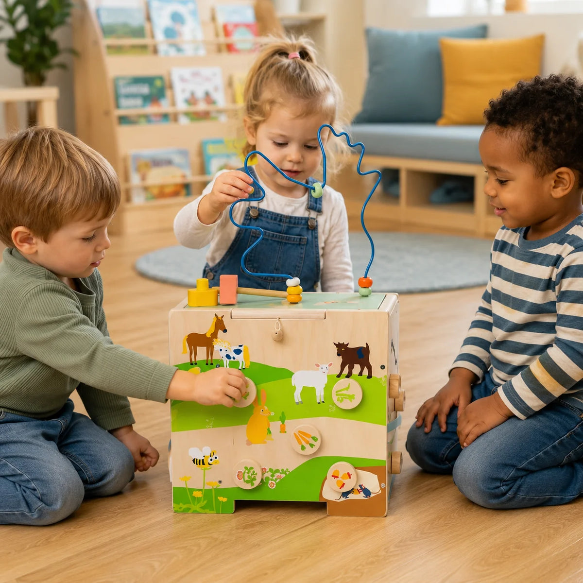 Motor Activity Cube Country Life-Motor Activity Cube Country Life