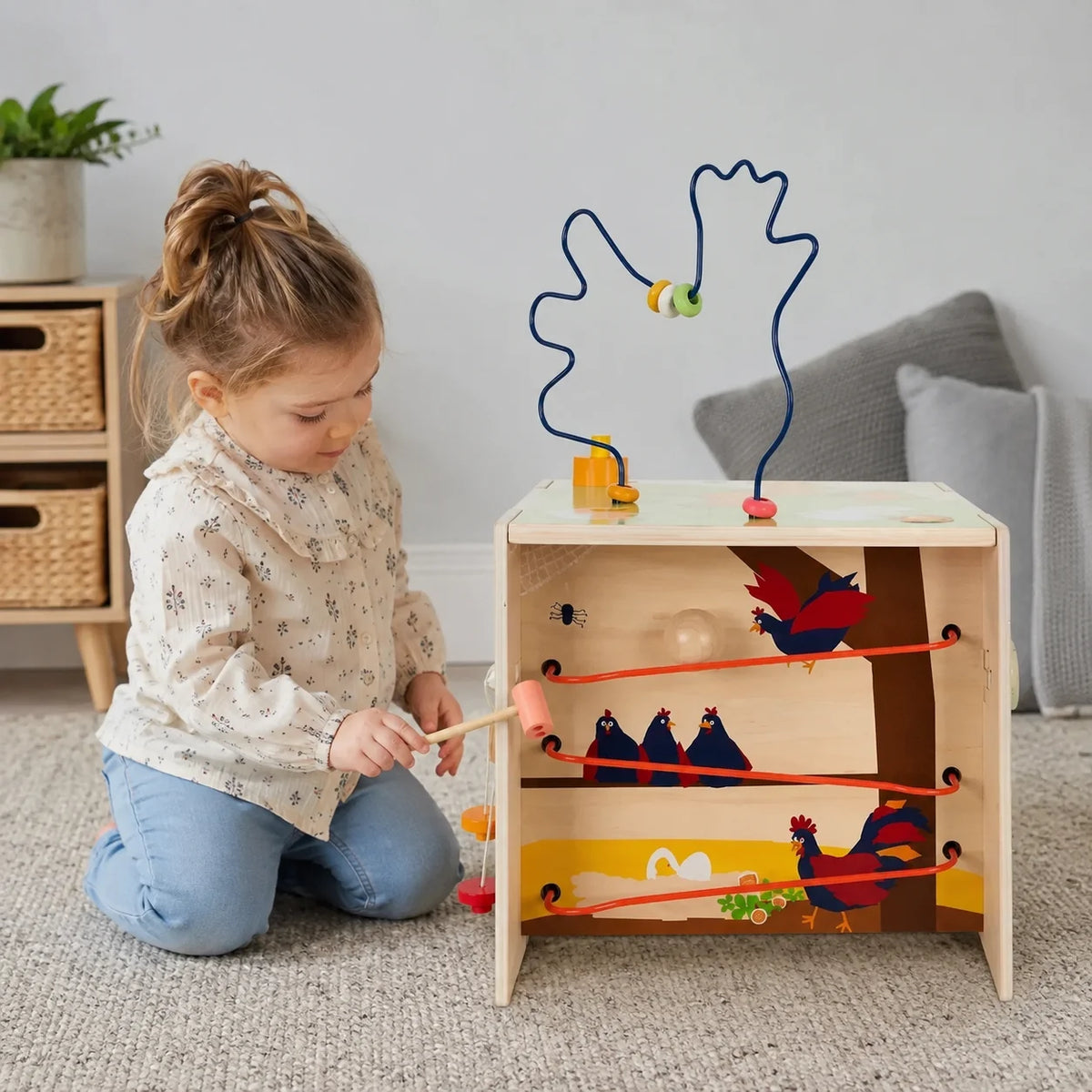 Motor Activity Cube Country Life-Motor Activity Cube Country Life