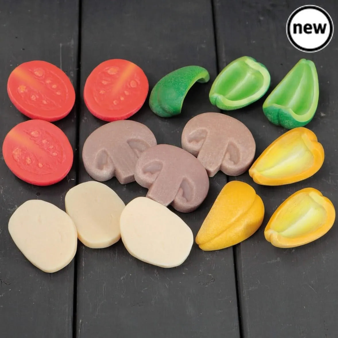 Mud Kitchen Food Stones Collection-Mud Kitchen Food Stones Collection