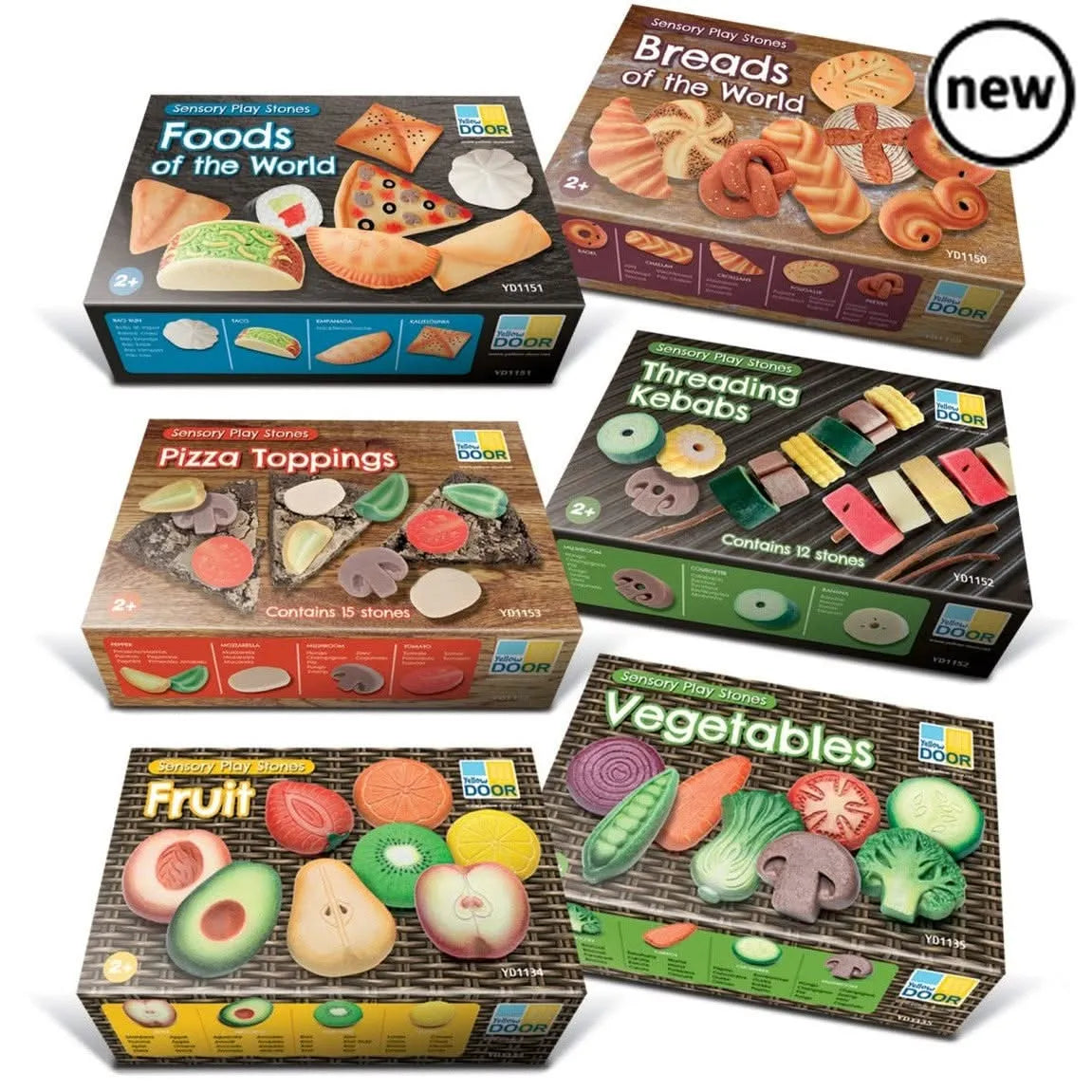 Mud Kitchen Food Stones Collection-Mud Kitchen Food Stones Collection