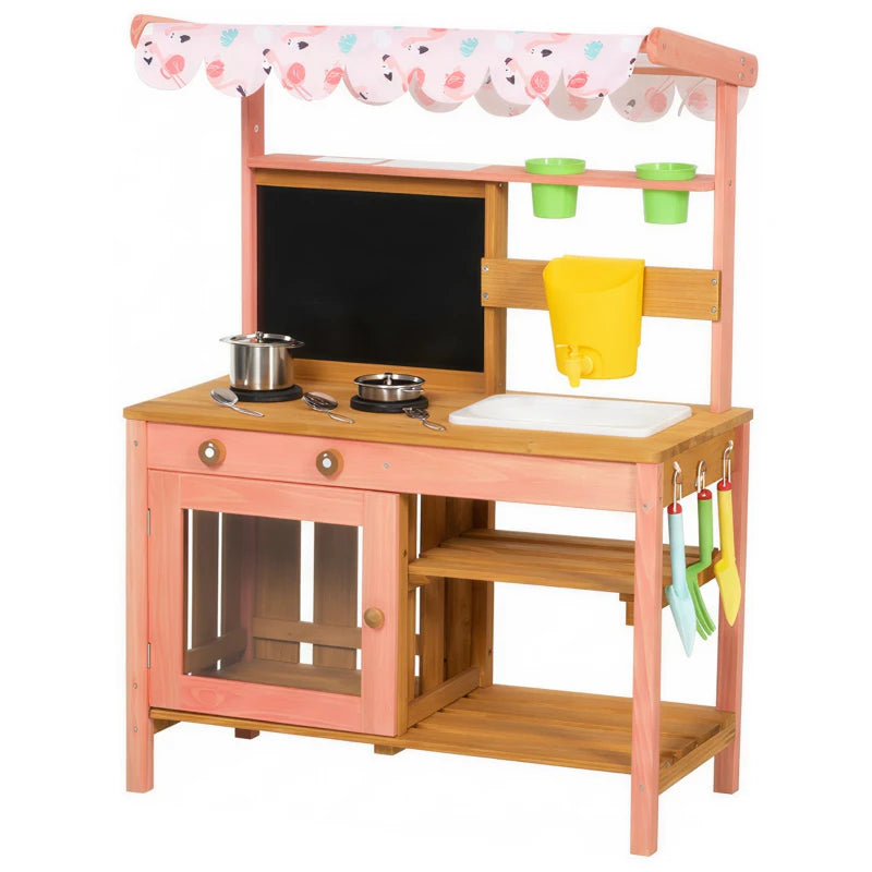 Mud Kitchen Pink-Mud Kitchen Pink