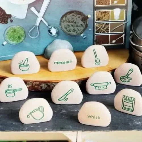 Mud Kitchen Process Stones-Mud Kitchen Process Stones