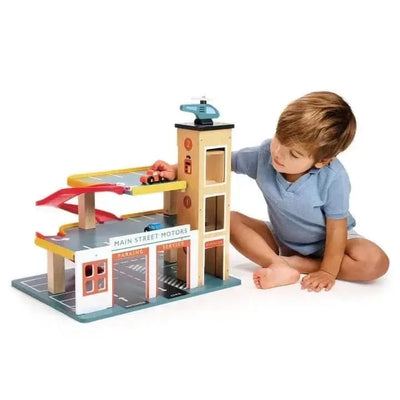 Multi-Level Garage with Lift-Multi-Level Garage with Lift