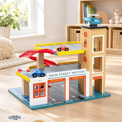 Multi-Level Garage with Lift-Multi-Level Garage with Lift