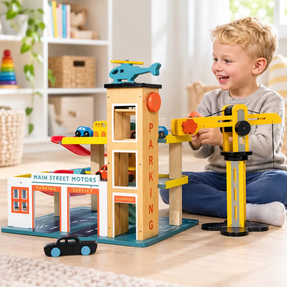 Multi-Level Garage with Lift-Multi-Level Garage with Lift