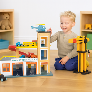 Multi-Level Garage with Lift-Multi-Level Garage with Lift