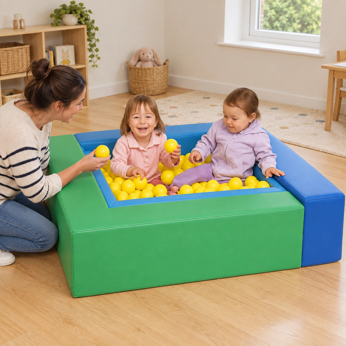 Multi Purpose Ball Pool With 500 Balls, natural play photograph 5