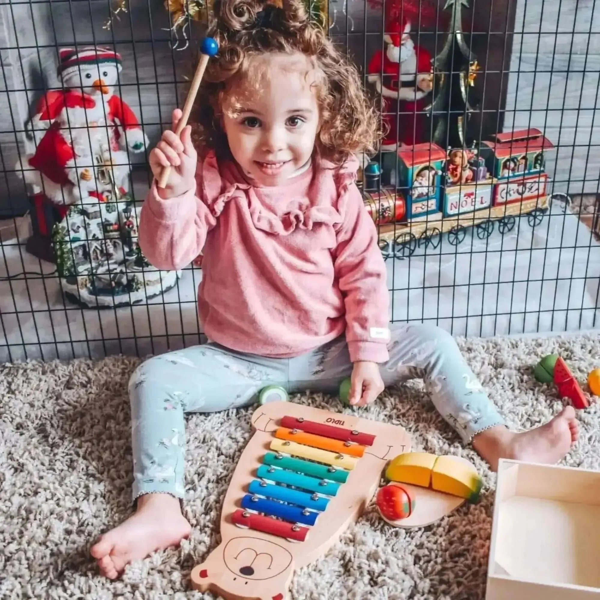 Musical Bear Xylophone-Musical Bear Xylophone
