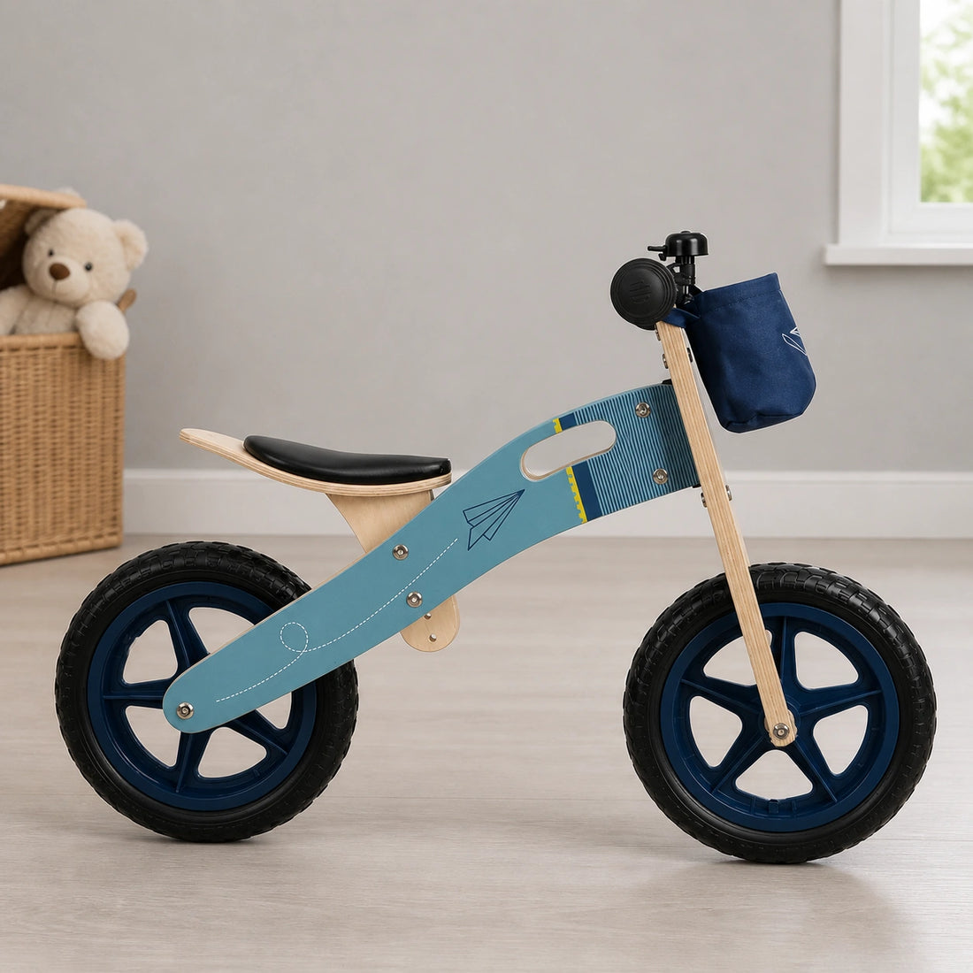My First Balance Bike Impeller Blue-My First Balance Bike Impeller Blue