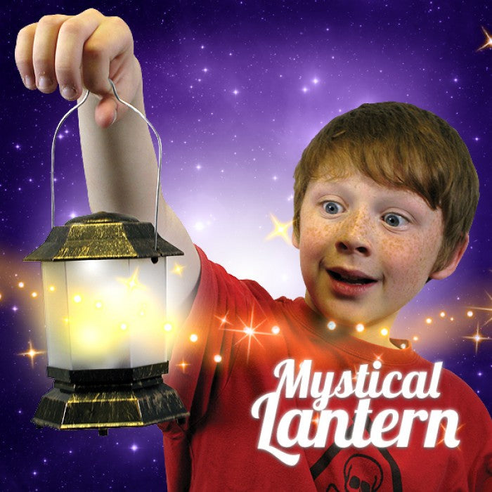 Mystical Lantern, Guide your way and illuminate the darkness with magic! Is it lit by fireflies, fairies or magical spells? The beauty of the Mystical Lantern is that it's up to you! A magical antique lantern, the Mystical Lantern illuminates gently with twinkling light. The stuff of fantasies, it's said that the Mystical Lantern is lit by magical spells, or is that fairies? Or fireflies? Or even trapped spirits! The beauty of the Mystical Lantern is just that, it's a magical mystery! Mystical Lantern 36+ h