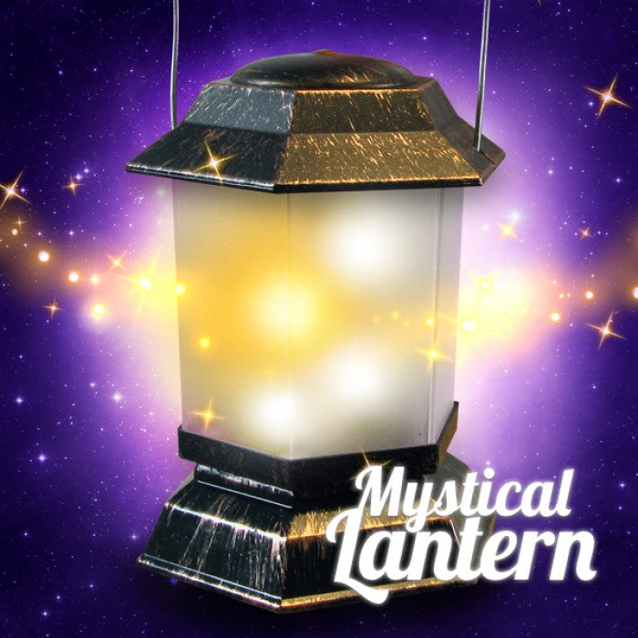 Mystical Lantern, Guide your way and illuminate the darkness with magic! Is it lit by fireflies, fairies or magical spells? The beauty of the Mystical Lantern is that it's up to you! A magical antique lantern, the Mystical Lantern illuminates gently with twinkling light. The stuff of fantasies, it's said that the Mystical Lantern is lit by magical spells, or is that fairies? Or fireflies? Or even trapped spirits! The beauty of the Mystical Lantern is just that, it's a magical mystery! Mystical Lantern 36+ h