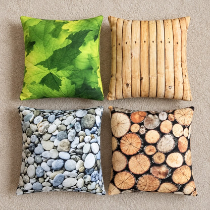Natural Cushion Set Of 4, natural play and home photograph 6