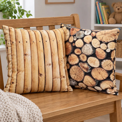Natural Cushion Set Of 4, natural play and home photograph 7