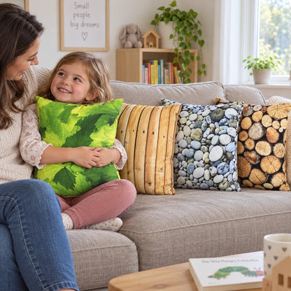 Natural Cushion Set Of 4, natural play and home photograph 8