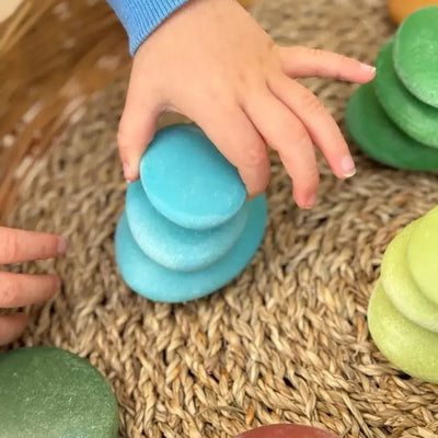 Natural Sorting Stones Nature Collection-Natural Sorting Stones Nature Collection