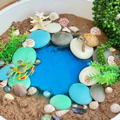 Natural Sorting Stones Nature Collection-Natural Sorting Stones Nature Collection