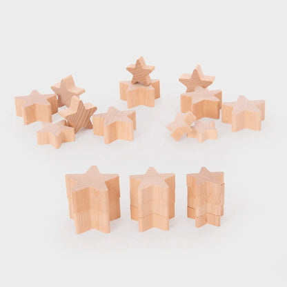 Natural Wooden Stars-Natural Wooden Stars
