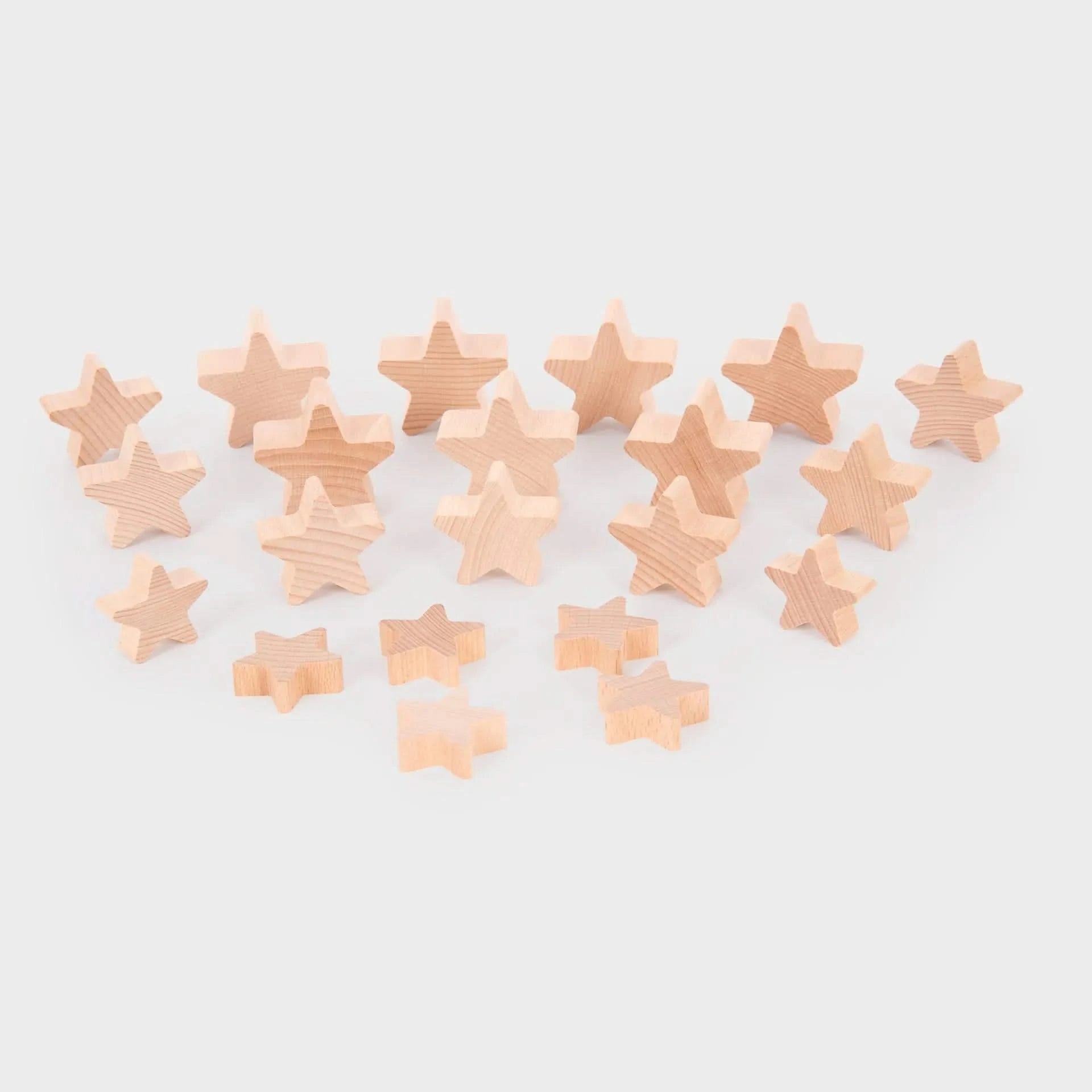 Natural Wooden Stars-Natural Wooden Stars