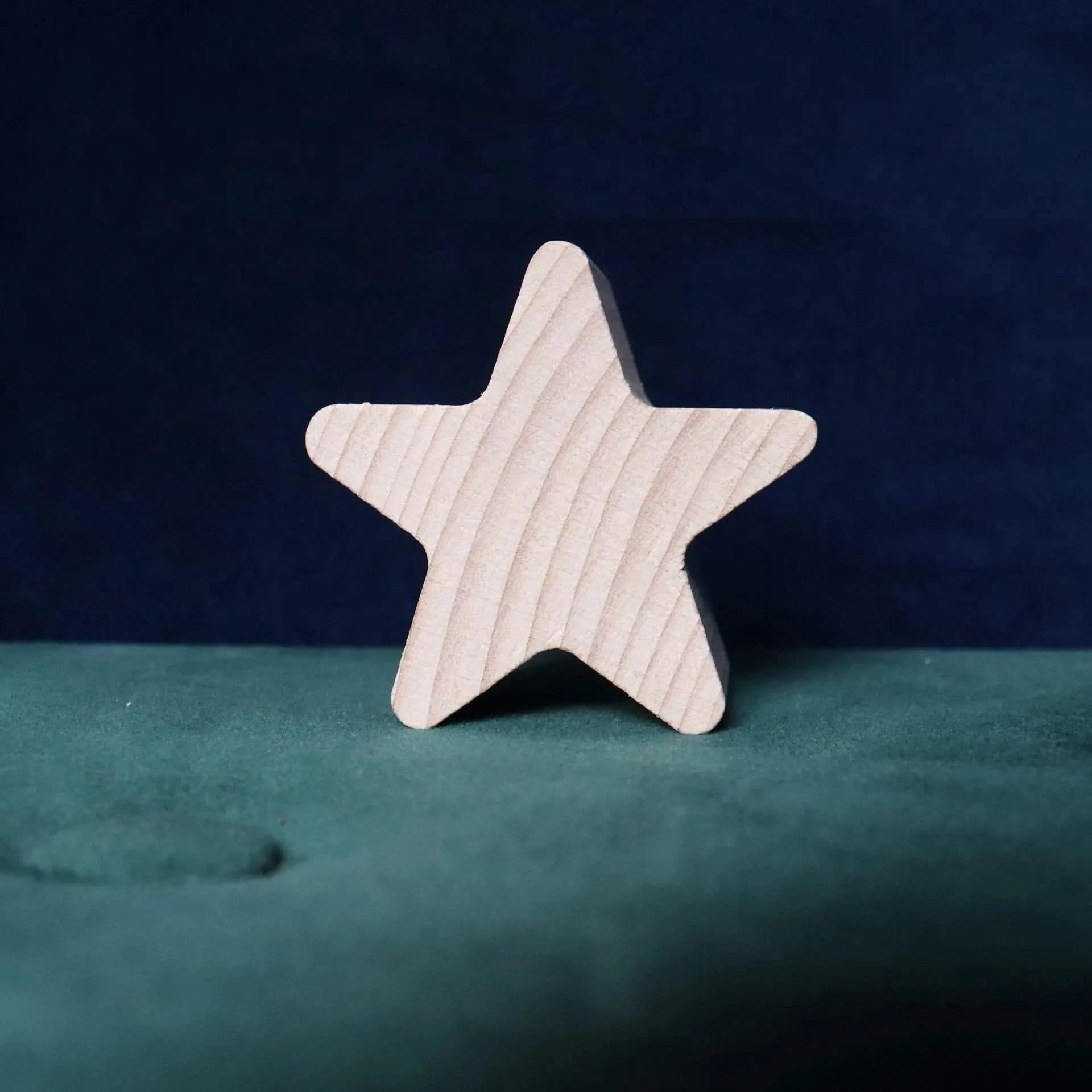 Natural Wooden Stars-Natural Wooden Stars