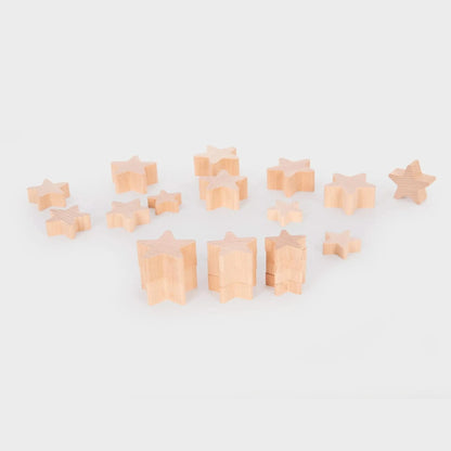 Natural Wooden Stars-Natural Wooden Stars