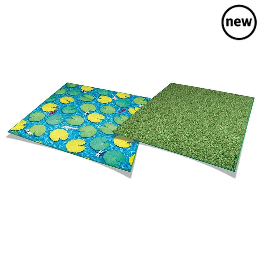 Natural World Grass and Lily Pads Carpet-Natural World Grass and Lily Pads Carpet