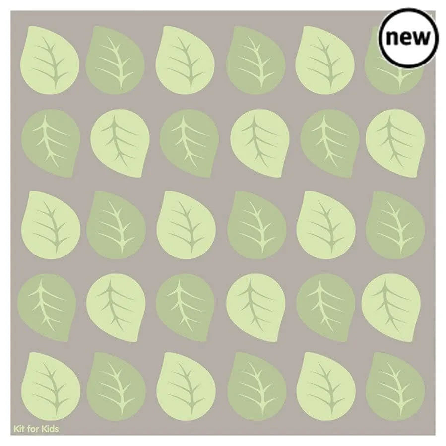 Natural World Leaf Placement Carpet-Natural World Leaf Placement Carpet