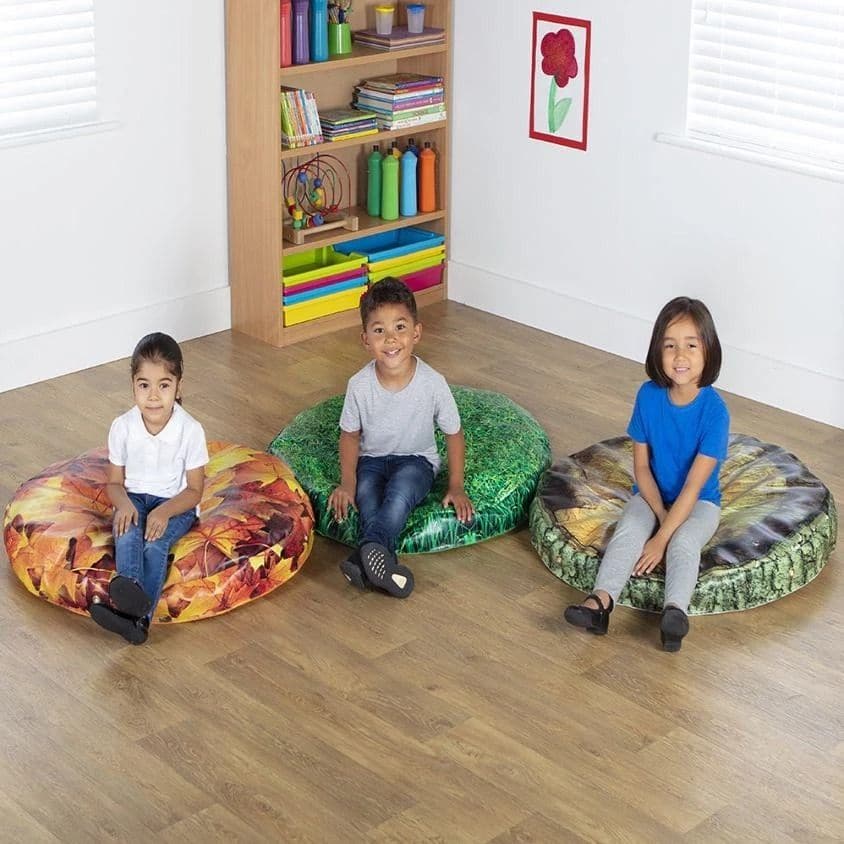 Natural World Sag Bags, The Natural World Sag Bags are an innovative woodland range with realistic designs to fire curiosity and imagination and bring the outdoors in to the classroom environment. The Natural World Sag Bags are a bright and stylish addition to any classroom Three unique outdoor designs to create a grounding outdoor environment in the classroom. Support Understanding the World discussions and activities regarding nature and the environment. Natural World Sag Bags Features: Extra large size a
