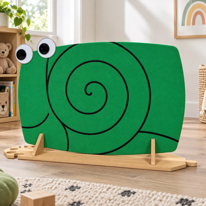 Natural World Snail Room Divider in a bright early years classroom