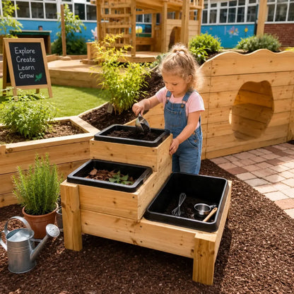 Nature Outdoor Messy Play Towers-Nature Outdoor Messy Play Towers