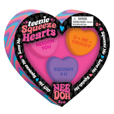Needoh Teenie Squeeze Hearts-Needoh Teenie Squeeze Hearts