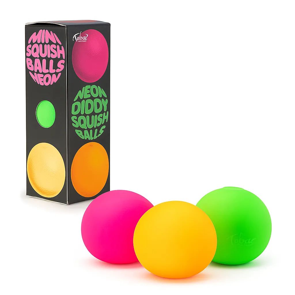 Neon Diddy Squish Balls-3 Pack-Neon Diddy Squish Balls-3 Pack