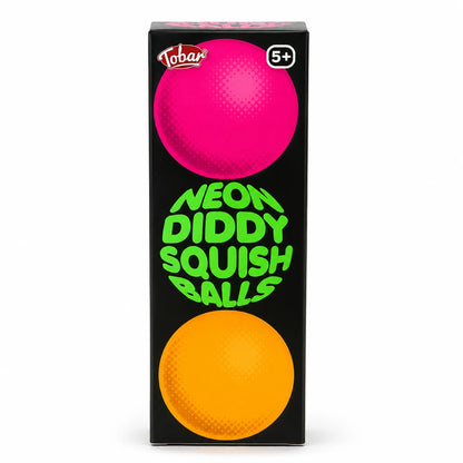 Neon Diddy Squish Balls-3 Pack-Neon Diddy Squish Balls-3 Pack