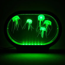 Neon Jellyfish Oval Tank Mood Light-Neon Jellyfish Oval Tank Mood Light
