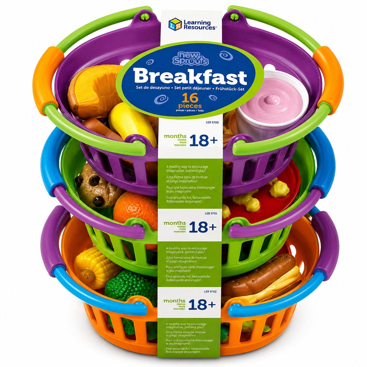 New Sprouts Breakfast, Lunch and Dinner Baskets-New Sprouts Breakfast, Lunch and Dinner Baskets